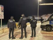 Actuacions de la Policia Local i Protecció Civil davant la previsió de llevantada a Blanes