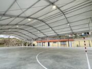 L’Ajuntament de Blanes inaugura la nova pista coberta de Mas Florit després d’unes reformes significatives