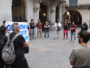 El Sindicat de l’Habitatge a Girona es torna a concentrar per exigir alternatives als residents de la fàbrica Simon