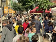 Blanes celebra la Diada de Sant Jordi amb una extraordinària Fira de Llibres i Roses
