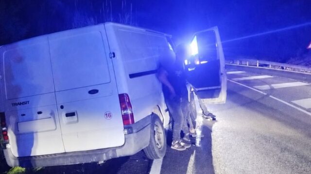 Imatge dels detinguts a Sant Hilari Sacalm (Policia Local de Sant Hilari Sacalm)