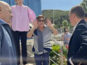 Visita del conseller Ordeig al Grup Ros de Blanes, pioner en el comerç de peix sud-europeu