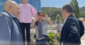 Visita del conseller Ordeig al Grup Ros de Blanes, pioner en el comerç de peix sud-europeu