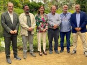 La consellera de Territori visita el Jardí Botànic Marimurtra a Blanes