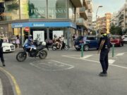 La Policia Local de Blanes i Mossos d’Esquadra vigilant durant la revetlla de Sant Joan
