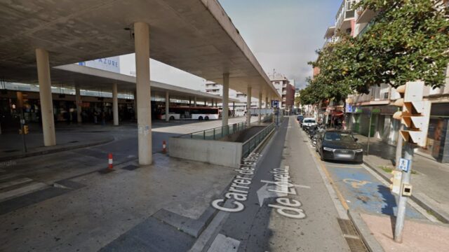 Imatge de l'estació d'autobusos (Lloret de Mar)
